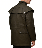 Blouson Bomber Homme Personnalisé en Toile Enduite avec Fermeture Éclair, Col Mandarin Crocheté, Coupe-Vent et Imperméable, Lettres Tendance, Coupe Ample, Hiver
