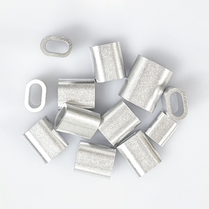 Acessórios de Alumínio para Corda de Aç<span class=keywords><strong>o</strong></span>: Luva Oval, Trava de Linha para Anzol, Mandril de Furo Único, Clipe de 8 Furos, Liga de Alumínio, Fabricantes - Product Image 5