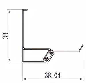 Hiện Đại Thép Không Gỉ Nhôm Cửa Kim Loại Hồ Sơ Bền Trực Tuyến Hỗ Trợ Kỹ Thuật 3D Mô Hình Thiết Kế Đồ Họa Cắt Chế Biến - Product Image 2