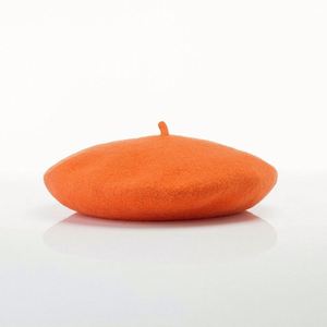 Autumn Winter Warm Fashion Trendy Casual British Painter <b>Hat</b> Women Wool Beret <b>Hat</b> Wide Brim Outdoor Travel Colorful Beret <b>Hat</b> - Product Image 6