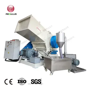 PET Bottles, Lumps, Hollow Containers Plastic Recycling Heavy-Duty Plastic Crusher Crushing Machine with CE