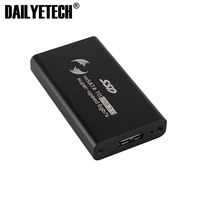 Boîtier externe portable pour disque SSD MSATA vers USB 3.0, boîtier SSD pour ordinateur portable jusqu'à 5 Gbps