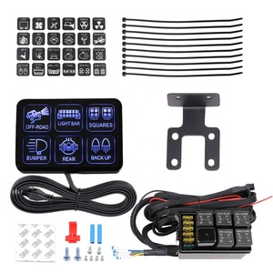 Dc 12V 24V étanche Led tactile bateau écran commutateurs panneau 6 Gang interrupteur panneau Onoff Led voiture lumière interrupteur - Product Image 1