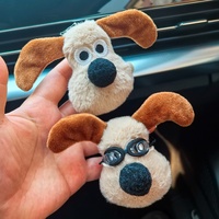 Décoration d'aromathérapie pour voiture en plastique en forme de chien pilote, mignonne, moderne, longue durée, accessoires intérieurs, garantie 3 ans