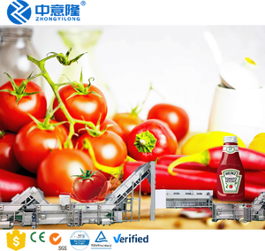 Giá tốt nhất công nghiệp đóng hộp puree cà chua nước sốt cà chua làm cho máy móc hoàn chỉnh nước sốt cà chua dây chuyền sản xuất - Product Image 1