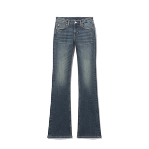 Everyday Bootcut Denim Jeans For Women Made From Comfort Stretch Fabric With Reinforced Seams And Clean Finish - Product Image 1