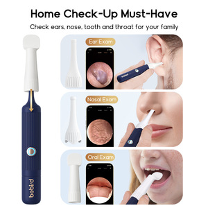 Ensemble d'<span class=keywords><strong>otoscope</strong></span> visuel intelligent - Nettoyeur de cérumen flexible en forme de serpent avec WiFi, caméra HD et pinces |   Instruments d'examen ORL - Product Image 3