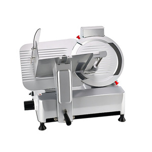 Cortadora de carne de 10 "para venta al por menor, cortadora eléctrica de alimentos de 270W, máquina cortadora fina - Product Image 3