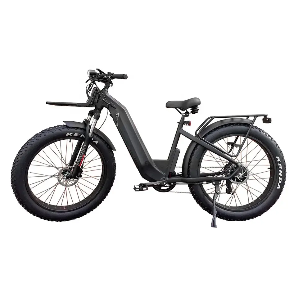 Bán buôn 500W động cơ 15ah pin lithium Xe đạp điện 26 inch chất béo lốp e-xe đạp xe đạp điện dropship có sẵn trong USA