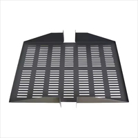 Étagère de serveur en acier robuste 1U 2U-Plateau cantilever universel ventilé pour rack d'équipement réseau 19"