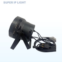 Projecteur LED Par 18x10W RGBW avec coque en aluminium et ventilateur silencieux, effet Wash pour scène, mariage et événements en club