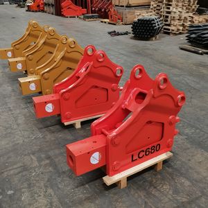 Kit de carga de rompedor de roca portátil hidráulico nuevo rojo en fabricante de excavadoras - Product Image 2