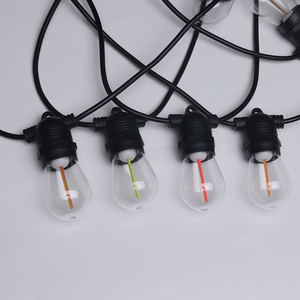 Hight chất lượng không thấm nước Hight Độ sáng mở rộng 4 bộ nhiều màu S14 LED bóng đèn chuỗi ánh sáng - Product Image 2
