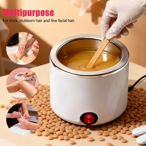 Chauffe-cire électrique pour l'épilation, chauffe rapidement, 2 niveaux de réglage, utilisation domestique, pot à cire dépilatoire, salon de beauté - Product Image 2