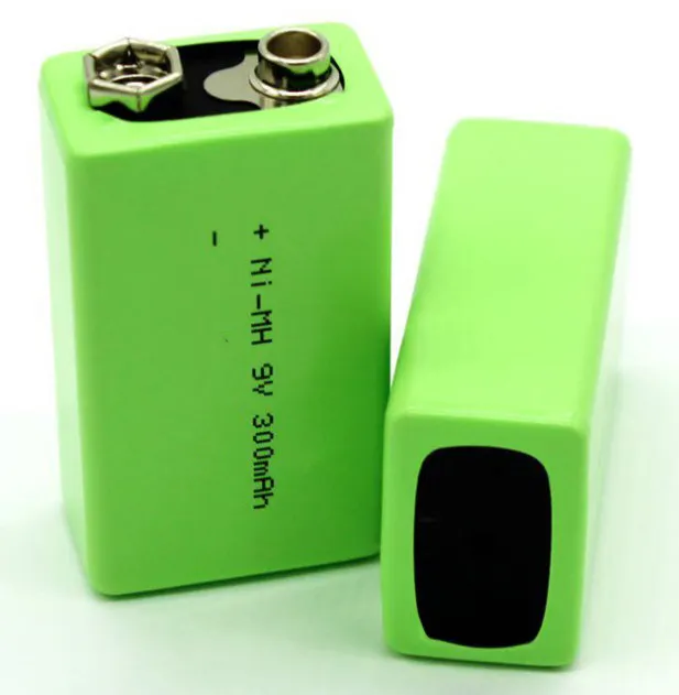 Batterie rechargeable Ni-MH 9V 200mAh pour jouet RC télécommande voiture alertor lumière de secours