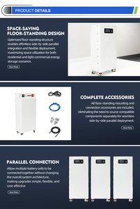 Batería Solar de Ciclo Profundo de 11kwh, Montaje en Rack, Sistema de Gestión de Baterías Inteligente, Almacenamiento de Energía para el Hogar, Energía Solar Doméstica - Product Image 5