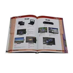 Nouveau A4 taille coloré appareil produit catalogue service d'impression de brochures