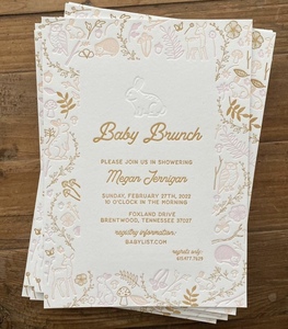 Tarjeta de Papel de Algodón con Inserto de Impresión Tipográfica Personalizable, Diseño Arqueado de Lujo en 3D - Product Image 3