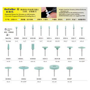 Groene Zirkonia Slijpsteen Dc Zirkonia Polijsten Diamant Steen Diamant Stenen Voor Zirkonia Of Allkeramiek - Product Image 1