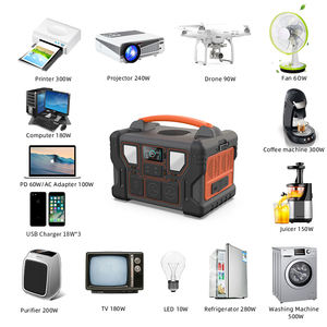 <span class=keywords><strong>Chargeur</strong></span> de batterie de secours 220v, batterie externe, camping en plein air, générateur solaire à onde sinusoïdale pure, station d'alimentation portable au <span class=keywords><strong>lithium</strong></span> 1000w - Product Image 2
