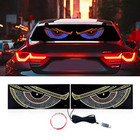 Nouvel écran LED flexible pour pare-brise de camion ou voiture, ailes d'ange, ailes de papillon, étanche IP65, contrôle par application, 6V