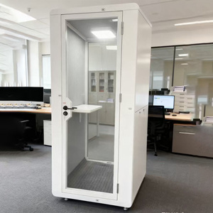 Pod Ufficio Prefabbricato Cabina Vocale Insonorizzata Ufficio In Alluminio Moderno Piccole Cabine Telefoniche Private Cabina Trasportabile con 3 Camere da Letto - Product Image 2