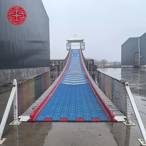 Tobogán Arcoíris Móvil para Exteriores, Juegos Infantiles, Diversión al Aire Libre, Tobogán de Plástico para Niños - Product Image 2