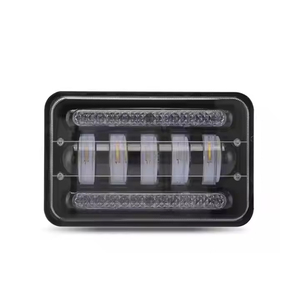 Accesorios de coche de alta potencia LED luz de trabajo camión DRL rectángulo LED faros delanteros para jeep <span class=keywords><strong>Cherokee</strong></span> Xi 575 pulgadas faro - Product Image 1