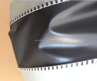 Connecteur de conduit d'air flexible antichoc en tôle métallique revêtue de PVC vinyle pour système CVC 75-100-75