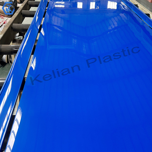 Mavi PP Plastik Levha Pürüzsüz Yüzeyli Korozyon Önleyici Ayırıcı, Su Ürünleri Havuzu için Kesim Hizmetiyle Birlikte - Product Image 3