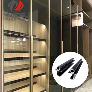 Trang trí nhôm TRIM hồ sơ cho đồ nội thất trong nhà viền tủ bảo vệ nhà thiết kế nội thất nhôm hồ sơ - Product Image 6