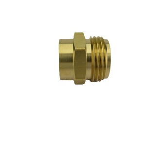 Conector de Manguera de Jardín de Latón de 3/4 Pulgadas Macho GHT a 1/2 Pulgada Hembra NPT, Conector Rápido para Suministro de Agua - Product Image 3