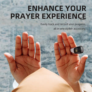 Anillo Zikr Personalizable, Regalo Islámico, Contador de Tasbih Inteligente QB809 con Sincronización con Aplicación, Reloj Despertador Android para la Promoción de Ramadán Kareem - Product Image 6