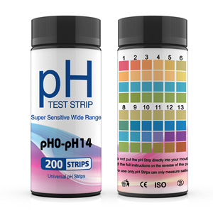 Tiras Reactivas de pH Wancheng Bio 0-14, 200 Tiras, Prueba Universal de Agua y Orina - Product Image 2