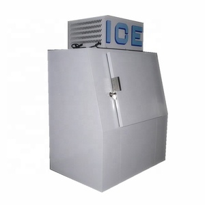 380L Oblique Porte Extérieure de stockage de sac de glace congélateur <span class=keywords><strong>Distributeur</strong></span> De Glace bac À Glaçons - Product Image 1