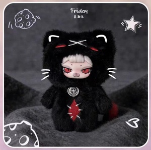 Nouveauté 2026 – Série Piku Week – Boîte mystère 6 pièces – Figurines en PVC et peluches 100 % authentiques – Porte-clés mignons, breloques <span class=keywords><strong>de</strong></span> sac, décorations <span class=keywords><strong>de</strong></span> bureau – 14 cm - Product Image 6
