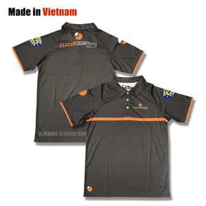 Polos de hombre Boxy Fit con logotipo impreso personalizado OEM - Product Image 1