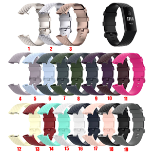 Bracelet de montre en Silicone pour <span class=keywords><strong>Fitbit</strong></span> <span class=keywords><strong>Charge</strong></span> 3 <span class=keywords><strong>4</strong></span>, de haute qualité, <span class=keywords><strong>accessoires</strong></span> pour montre de Sport - Product Image 6