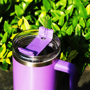 Chất lượng hàng đầu 40oz cốc bằng thép không gỉ với Rơm & nắp, OEM biểu tượng tùy chỉnh chân không cách nhiệt Cup cho công ty Quà tặng khuyến mãi - Product Image 5