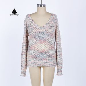 Pull en tricot épais fait main par un designer personnalisé, pour l'hiver et l'automne, vêtements en tricot pour femmes, pulls chauds - Product Image 1