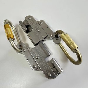 12mm 10mm Edelstahl-Drahtseil-Greifer Einziehbare Rettungsleine Absturzsicherung Industrie-Arbeitshöhe Seilgreifer Stahlkabel-Greifer - Product Image 1