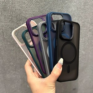 เคสโทรศัพท์แบบแม่เหล็กไร้สาย ลายเพชรอะคริลิกด้านแบบด้าน สำหรับ <span class=keywords><strong>Samsung</strong></span> S26 Ultra S25 S24 A16 A56 - Product Image 3