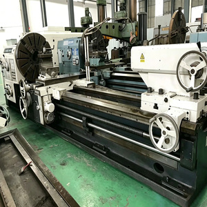 Torno Manual Horizontal de Alta Resistencia, Torno de Gran Diámetro para Corte y Torneado de Metal - Product Image 2