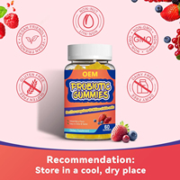 Gummies Probiotiques Marque Blanche Véganes Sans Gluten Sans Sucre Soutien Digestif Santé Intestinale Soutien Immunitaire Équilibre Intestinal Bien-être Adultes