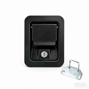 قفل صندوق أدوات NIWO MS866-5 من الفولاذ الكربوني الأسود، قفل صندوق الشحن، أقفال صناعية للمركبات، أقفال بمقبض دوار - Product Image 1