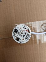 Placa PCB LED SMD RGB Moderna de 5V, 31mm de Diámetro, Control Remoto, Fuente de Luz Nocturna, 24 Teclas, Base de Madera, Cable USB de 1.5m, Mini