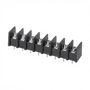 KF35S-8.25mm 20A Screw <b>Terminal</b> Blocks Nickel Plated 300V Iron/Copper/Plastic Black for 22-12AWG PCB Type - Product Image 1