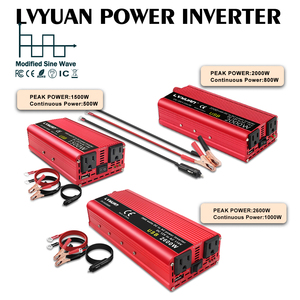 Convertisseurs de courant <span class=keywords><strong>LVYUAN</strong></span> au prix d'usine, 12v vers 110v, 500W, <span class=keywords><strong>1000W</strong></span>, 1500W, convertisseur à onde sinusoïdale modifiée - Product Image 6
