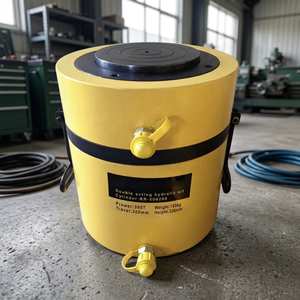 กระบอกไฮดรอลิกแบบสองทาง ยี่ห้อ Yuhuan Yindu รุ่น RR-300200 แรงดัน 300 ตัน ระยะเคลื่อนที่ 200 มม. - Product Image 3