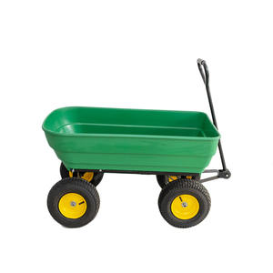 4 Wielen Zware Tuin Afval Stalen Lade Te Kar - Product Image 3